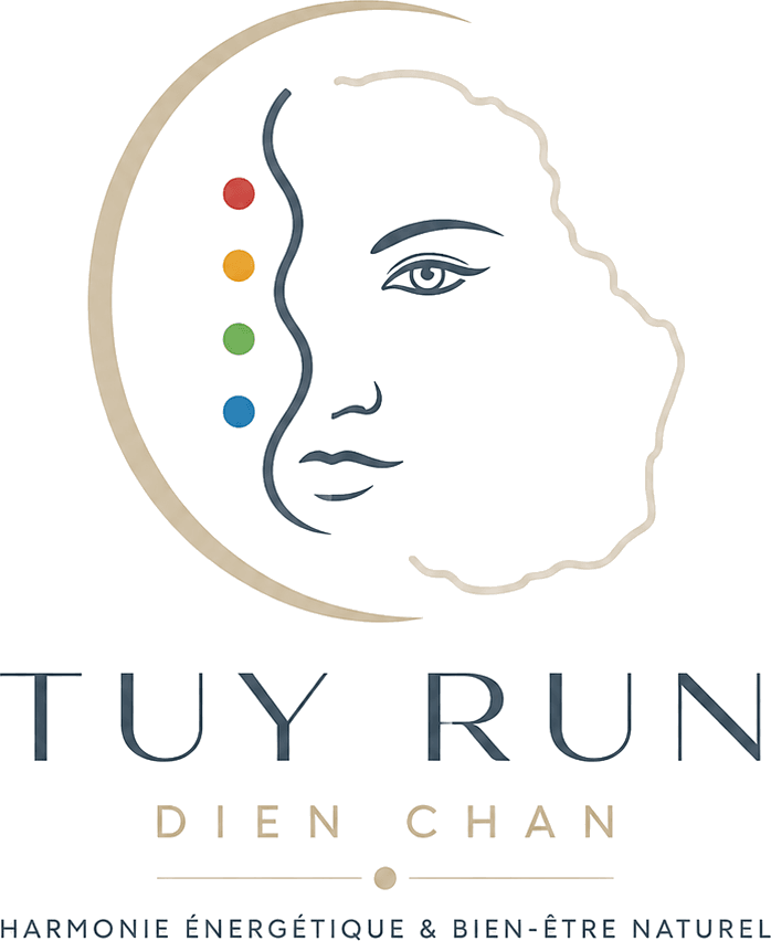 Logo TUY RUN — Dien Chan, harmonie énergétique & bien-être naturel